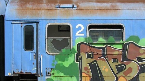 31 электропоезд был выведен из строя на Октябрьской железной дороге в I квартале из-за вандальных действий граффитистов